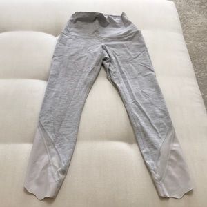 Lululemon 7/8 length leggings grey size 4